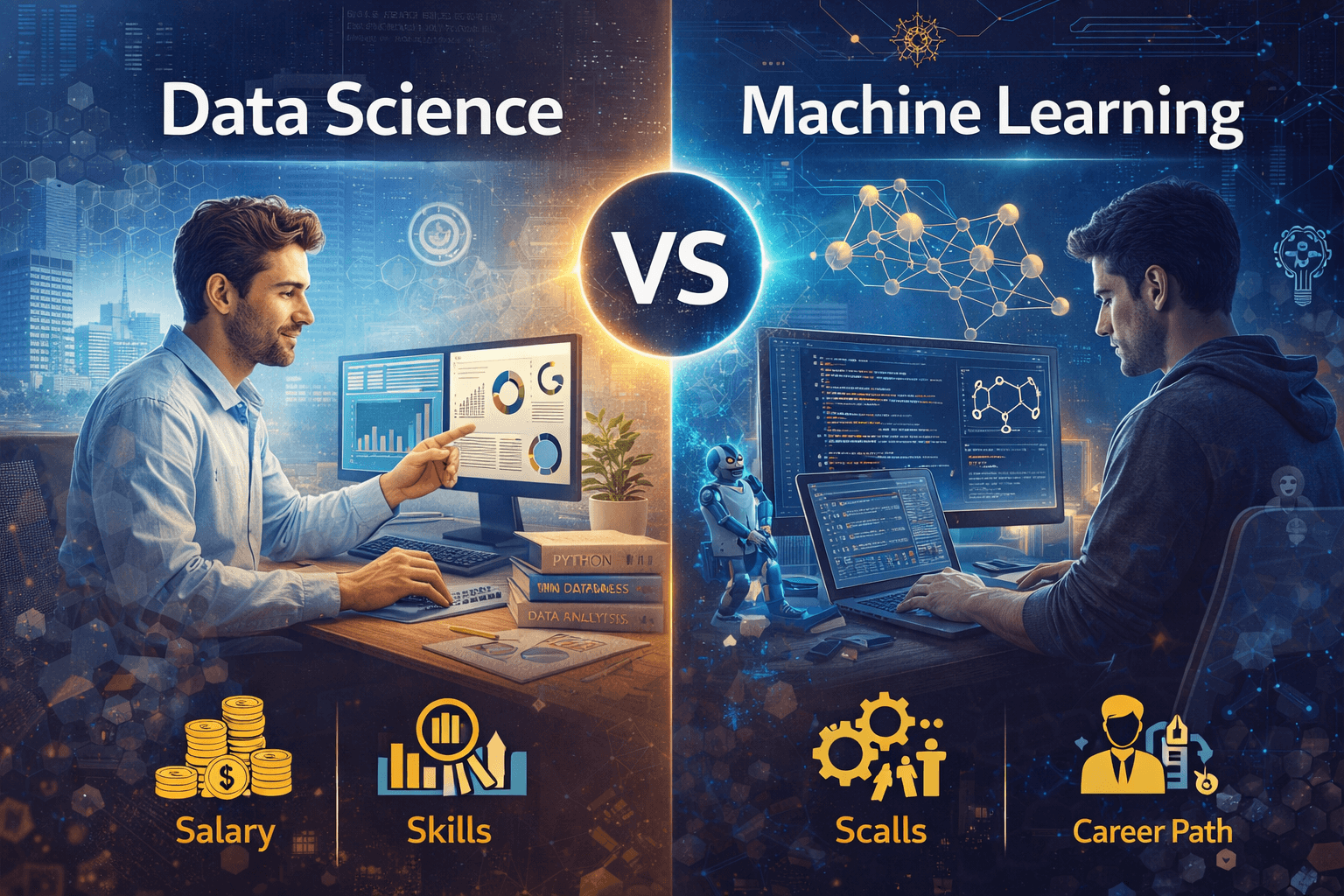 Data Science vs Machine Learning – Which Career is Better? 