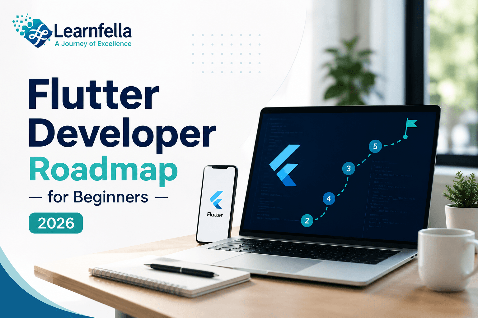 Flutter Developer Roadmap for Beginners: Step-by-Step Guide (2026)