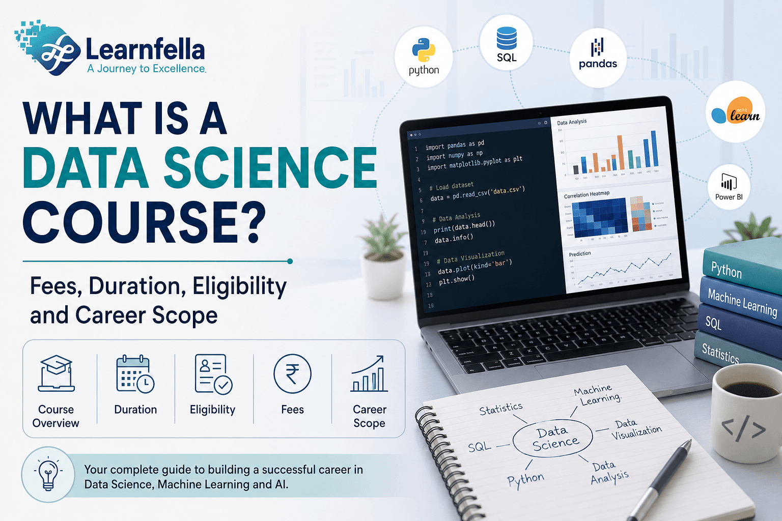 What Is a Data Science Course? Fees, Duration, Eligibility and Career Scope
